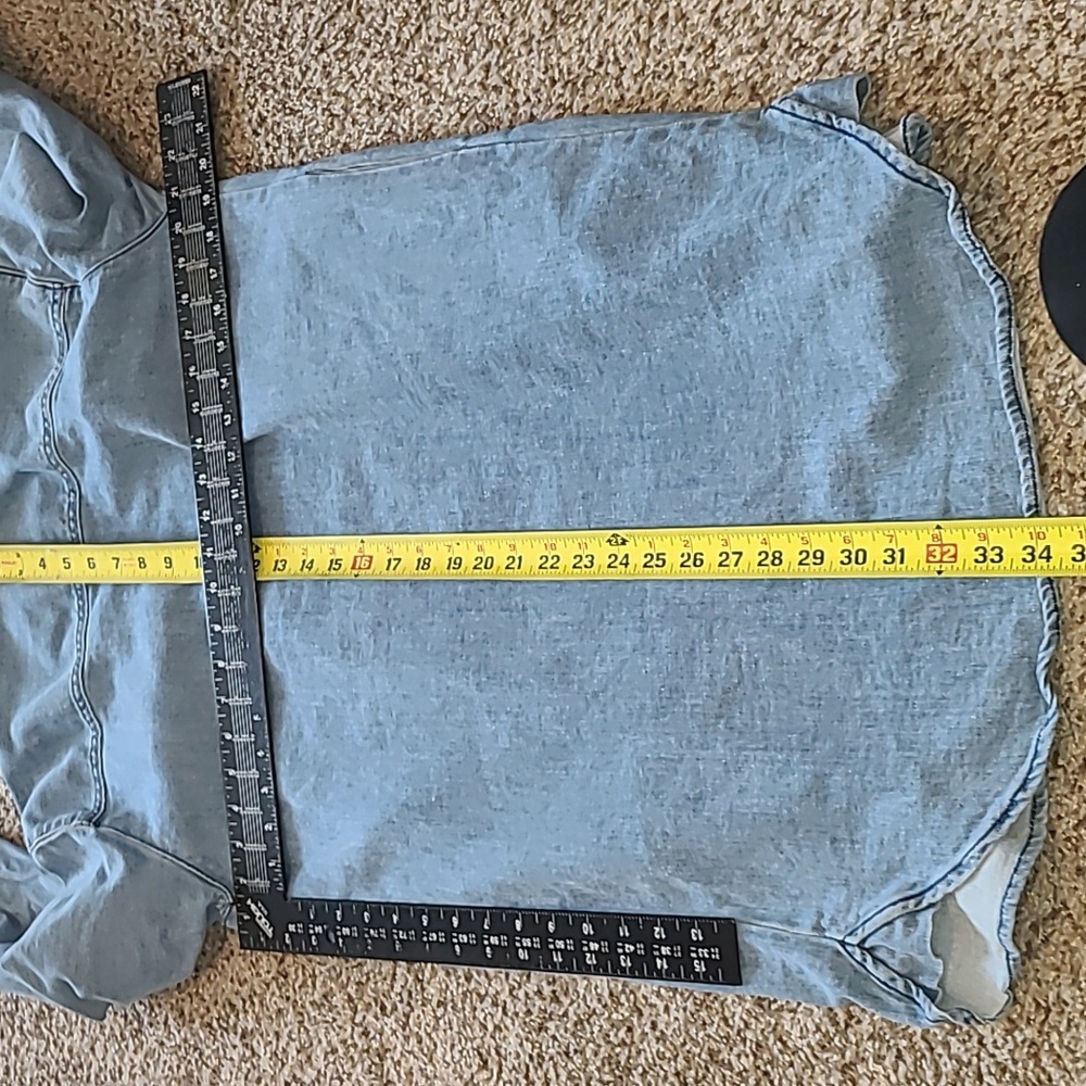 Universal Thread Light Blue Casual Button Down Sh… - image 6